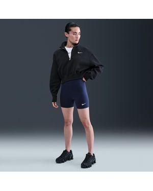 Nike Sportswear Classic High-Waisted 13Cm (Approx. Biker Shorts - Blue