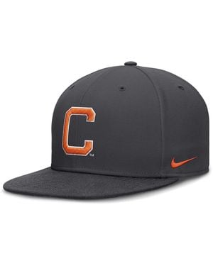 Nike Clemson Pro Dri-Fit College Fitted Hat - Blue
