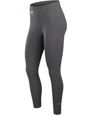 Nike One (Virginia) Dri-Fit High-Rise Leggings - Gray
