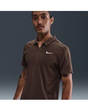 Nike Court Slam Dri-Fit Adv Tennis Polo - Grey