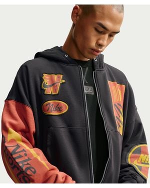 Nike Sportswear Club Full-Zip Fleece Hoodie - Black
