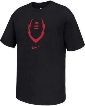 Nike Swoosh Max90 Football T-Shirt - Black