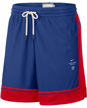 Nike Detroit Pistons Standard Issue 6" Basketball Shorts - Blue
