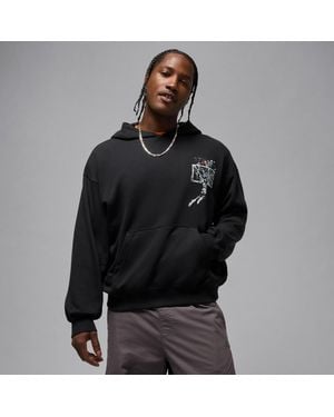 Nike Nike Brooklyn Oversized Pullover Hoodie - Black
