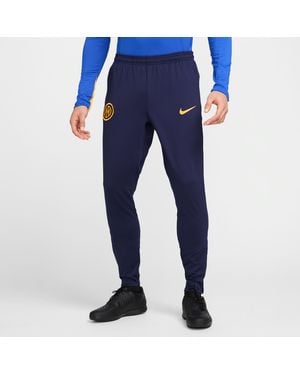 Nike Pantaloni Da Calcio Dri-Fit Inter Strike Da Uomo – Terza - Blu