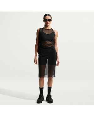 Nike Sportswear Slim Sheer Skirt - Black