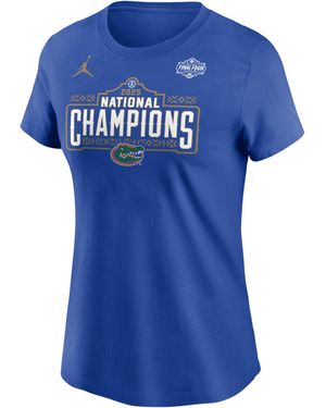 Nike Florida (Team) College National Champs T-Shirt - Blue