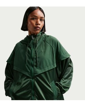 Nike Sportswear Oversized Windrunner Jacket - Green