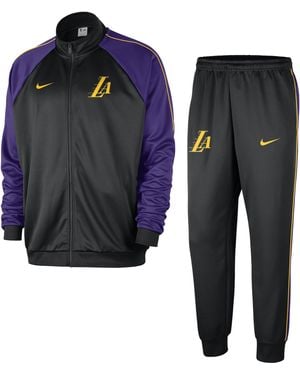 Nike Los Angeles Lakers Club Courtside City Edition Nba Tracksuit - Blue