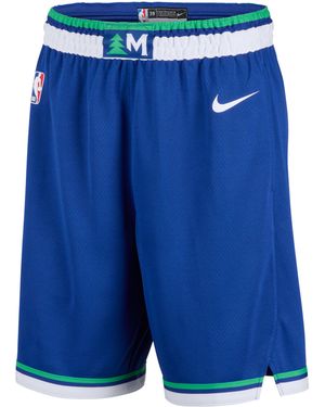 Nike Minnesota Timberwolves Icon Edition Dri-Fit Nba Swingman Shorts - Blue
