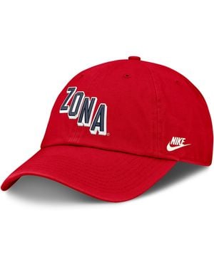 Nike Arizona Natural Club College Adjustable Hat - Red
