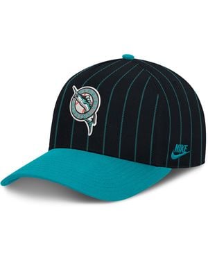 Nike Florida Marlins Cooperstown Rise Mlb A-Frame Adjustable Hat - Blue