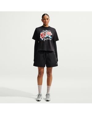 Nike Sportswear Loose Mid-Rise Shorts - Black