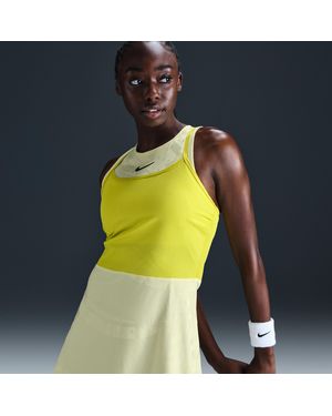 Nike Abito Da Tennis Dri-Fit Court Slam – Donna - Giallo