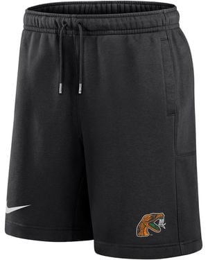 Nike College Club (Florida A&M University) Fleece Shorts - Black