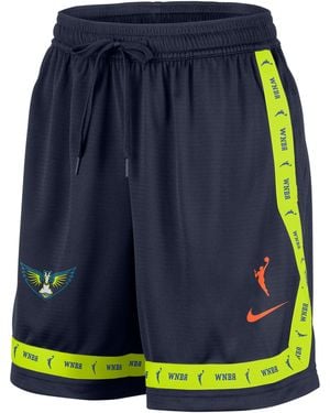 Nike Dallas Wings Crossover Wnba Shorts - Blue