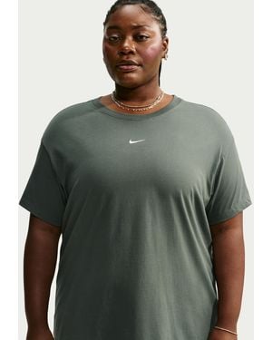 Nike Sportswear Classic Oversized Short-Sleeve T-Shirt (Plus Size) - Green