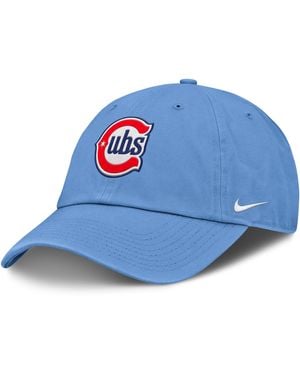Nike Chicago Cubs Club Alt Logo Mlb Adjustable Hat - Blue