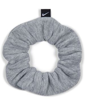 Nike Studio Fleece Gathered Hair Tie - Gray
