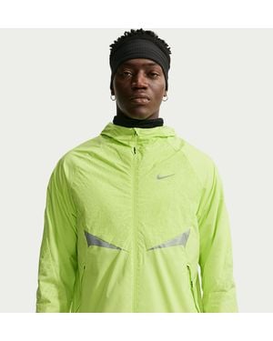 Nike Stride Therma-Fit Repel Winterized Running Jacket - Green