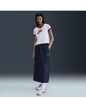 Nike Sportswear Loose Cargo Skirt - Blue