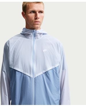 Nike Windrunner Unlined Full-Zip Uv Jacket - Blue