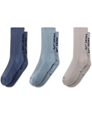 Nike Skims Dri-Fit Crew Socks (3 Pairs) - Blue