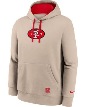 Nike San Francisco 49Ers Rewind Club Nfl Pullover Hoodie - Red