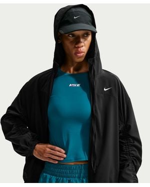 Nike One Dri-Fit Oversized Woven Jacket - Black