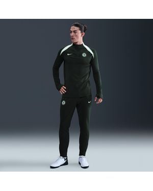 Nike Chelsea F.C. Strike Elite Dri-Fit Adv Football Knit Trousers - Black