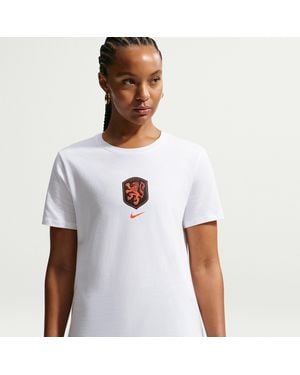 Nike Netherlands Soccer T-Shirt - White