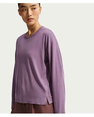 Nike 24.7 Impossiblysoft Light Dri-Fit Long-Sleeve Top - Purple