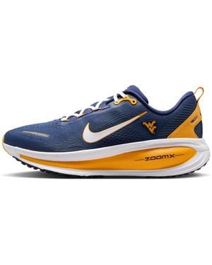 Nike College Vomero 18 (West Virginia) Road Running Shoes - Blue