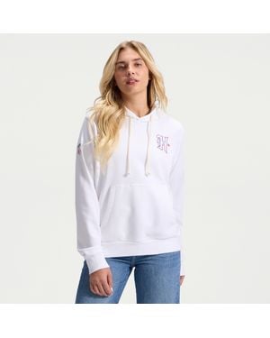Nike Houston Texans Rivalries Collection Sideline Dri-Fit Nfl Pullover Hoodie - White