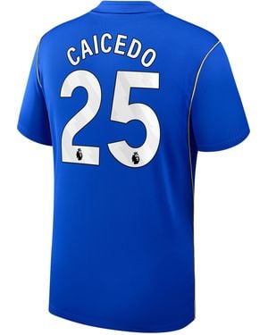 Nike Moisãcaicedo Chelsea 2026/27 Stadium Home Dri-Fit Soccer Jersey - Blue