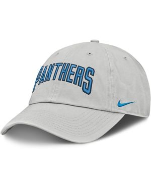 Nike Carolina Panthers Primetime Club Arched Nfl Adjustable Hat - Blue