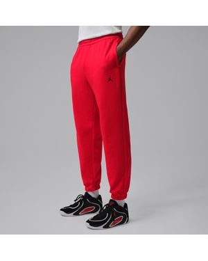 Nike Sport Crossover Dri-Fit Fleece Pants - Red