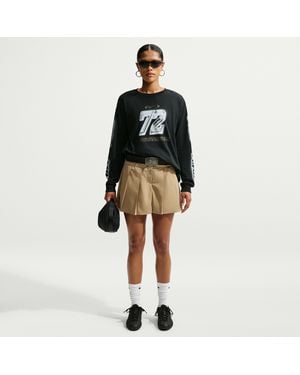 Nike Sportswear Pleated Miniskirt - Black