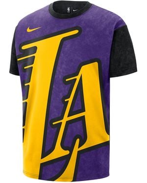 Nike Los Angeles Lakers Essential City Edition Nba Max90 T-Shirt - Blue