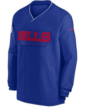 Nike Buffalo Bills Sideline Nfl Long-Sleeve Windshirt - Blue