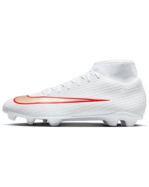 Nike Mercurial Superfly 11 Club Multi-Ground High-Top Soccer Cleats - White
