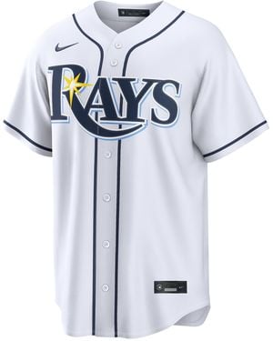 Nike Junior Caminero Tampa Bay Rays Mlb Replica Jersey - Blue