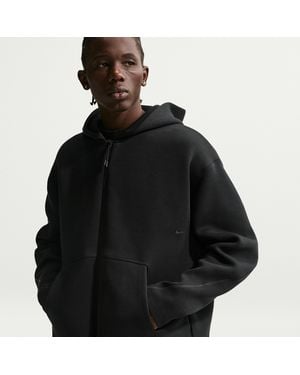 Nike Tech Fleece Full-Zip Hoodie - Black