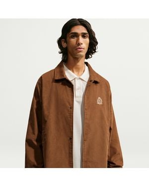 Nike Sportswear Club Corduroy Coaches Jacket - Brown