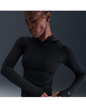 Nike Universa Dri-Fit Slim Hooded Long-Sleeve Top - Blue