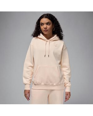 Nike Felpa Pullover Con Cappuccio E Fodera - Marrone