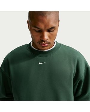 Nike Solo Fleece Crew-Neck Sweatshirt - Green