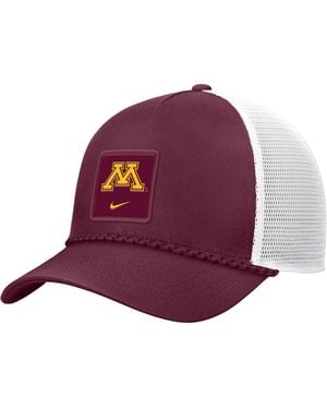 Nike Minnesota Sideline Rope College Trucker Adjustable Hat - Purple