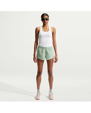Nike Swift Dri-Fit Mid-Rise 2.5" Brief-Lined Running Shorts - Blue
