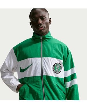 Nike Nigeria 1996 Reissue Soccer Replica Track Jacket - Green